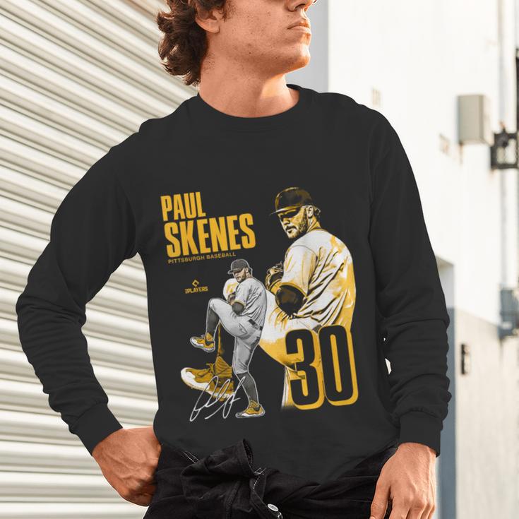 Paul Skenes Pittsburgh MLB Baseball Players MLBPSK304N Unisex Long Sleeve T-Shirt