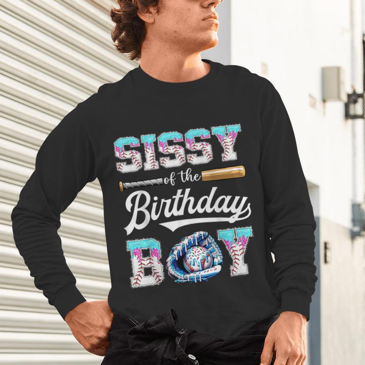 Sissy Of The Birthday Boy Baseball Ice Cream Drip Matching Unisex Long Sleeve T-Shirt Sissy Of The Birthday Boy Baseball Ice Cream Drip Matching Unisex Long Sleeve T-Shirt