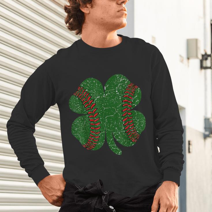St Patricks Day Shamrock Baseball Saint Paddy's Unisex Long Sleeve T-Shirt St Patricks Day Shamrock Baseball Saint Paddy's Unisex Long Sleeve T-Shirt