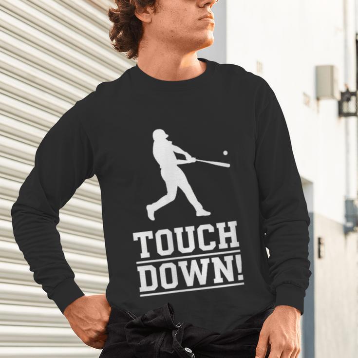 Touchdown Baseball Football Sports Unisex Long Sleeve T-Shirt