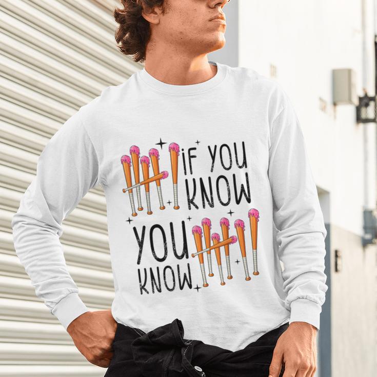 6 7 If You Know You Know Baseball Ice Cream Dip Unisex Long Sleeve T-Shirt 6 7 If You Know You Know Baseball Ice Cream Dip Unisex Long Sleeve T-Shirt