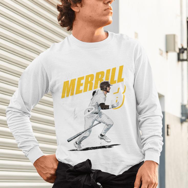 Jackson Merrill San Diego MLB Baseball Player MLBJME204M Unisex Long Sleeve T-Shirt Jackson Merrill San Diego MLB Baseball Player MLBJME204M Unisex Long Sleeve T-Shirt