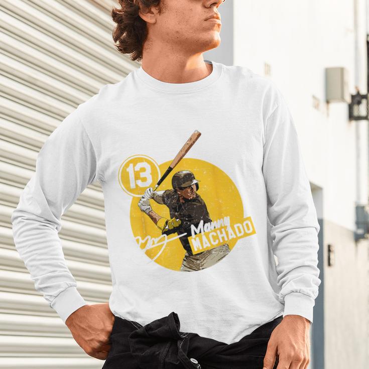 Manny Machado San Diego MLB Baseball Players MLBMAC4056 Unisex Long Sleeve T-Shirt Manny Machado San Diego MLB Baseball Players MLBMAC4056 Unisex Long Sleeve T-Shirt