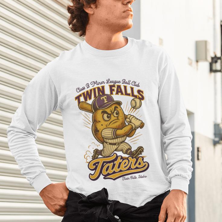 Twin Falls Taters Minor League Baseball Team Unisex Long Sleeve T-Shirt