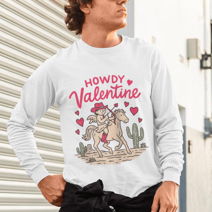 Valentine’s Day Western Life Cowboys Cupid Howdy Valentine Raglan Baseball Tee Unisex Long Sleeve T-Shirt Valentine’s Day Western Life Cowboys Cupid Howdy Valentine Raglan Baseball Tee Unisex Long Sleeve T-Shirt