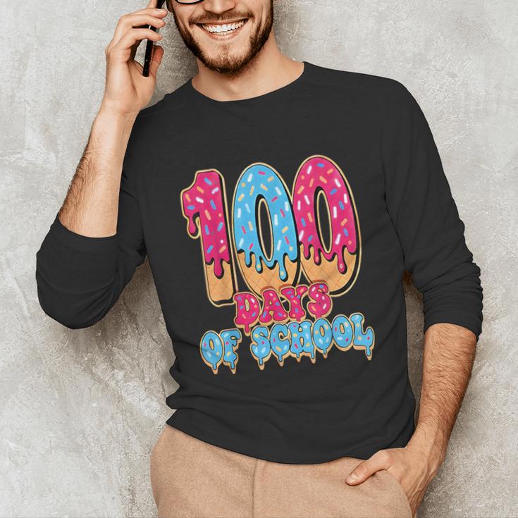 100 Days Of School Baseball Drip 100th Day Of School Unisex Long Sleeve T-Shirt 100 Days Of School Baseball Drip 100th Day Of School Unisex Long Sleeve T-Shirt