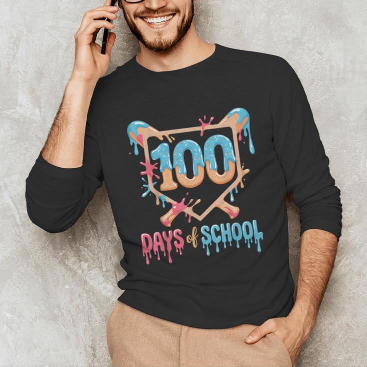 100 Days Of School Baseball Drip 100 Days Of School Unisex Long Sleeve T-Shirt 100 Days Of School Baseball Drip 100 Days Of School Unisex Long Sleeve T-Shirt