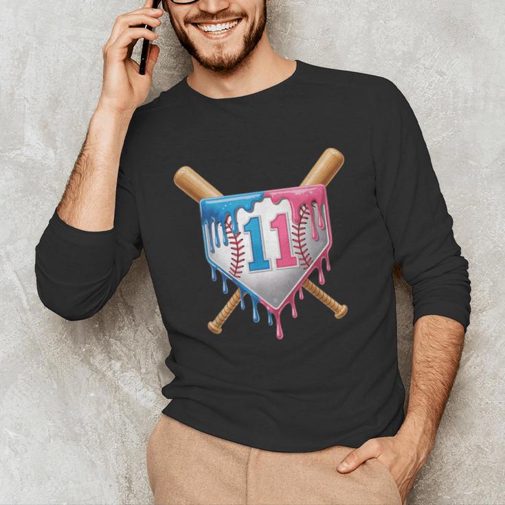 11th Birthday 11yr 2014 Baseball 11 Player 11th Birthday Unisex Long Sleeve T-Shirt 11th Birthday 11yr 2014 Baseball 11 Player 11th Birthday Unisex Long Sleeve T-Shirt