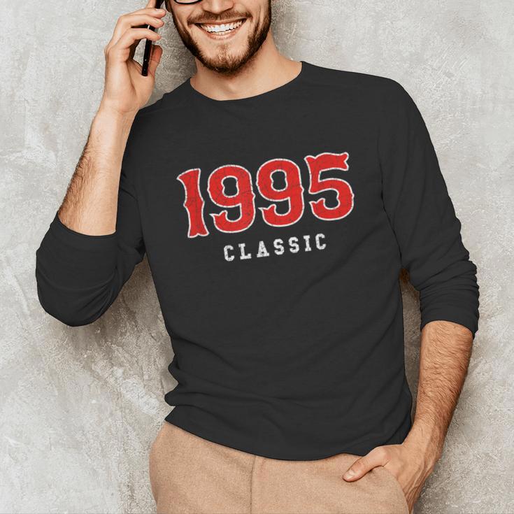 30 Year Old 1995 Classic Baseball Fan 30th Birthday Unisex Long Sleeve T-Shirt