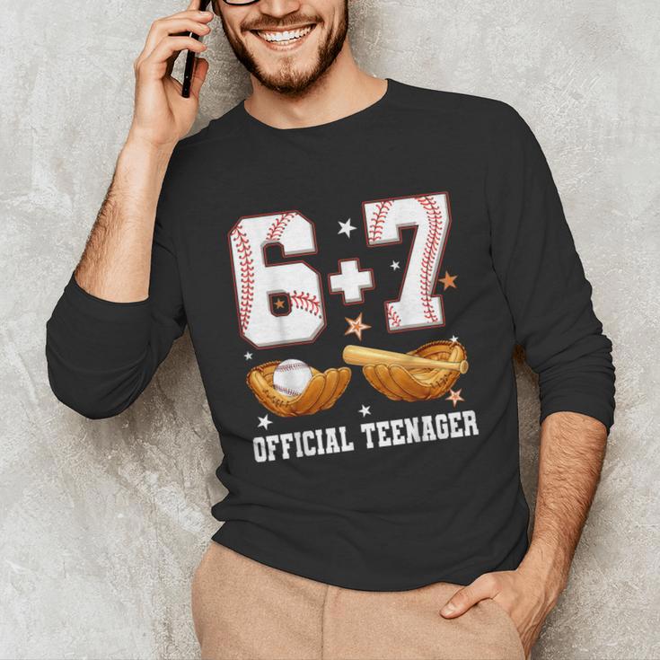 67 13 Year Old Official Teenager Baseball Boy 13th Birthday Unisex Long Sleeve T-Shirt 67 13 Year Old Official Teenager Baseball Boy 13th Birthday Unisex Long Sleeve T-Shirt