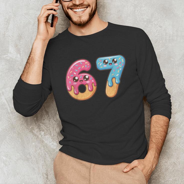 67 Shirt Baseball Life Style 101 Apparel Youth Drip Meme 6 7 Unisex Long Sleeve T-Shirt 67 Shirt Baseball Life Style 101 Apparel Youth Drip Meme 6 7 Unisex Long Sleeve T-Shirt