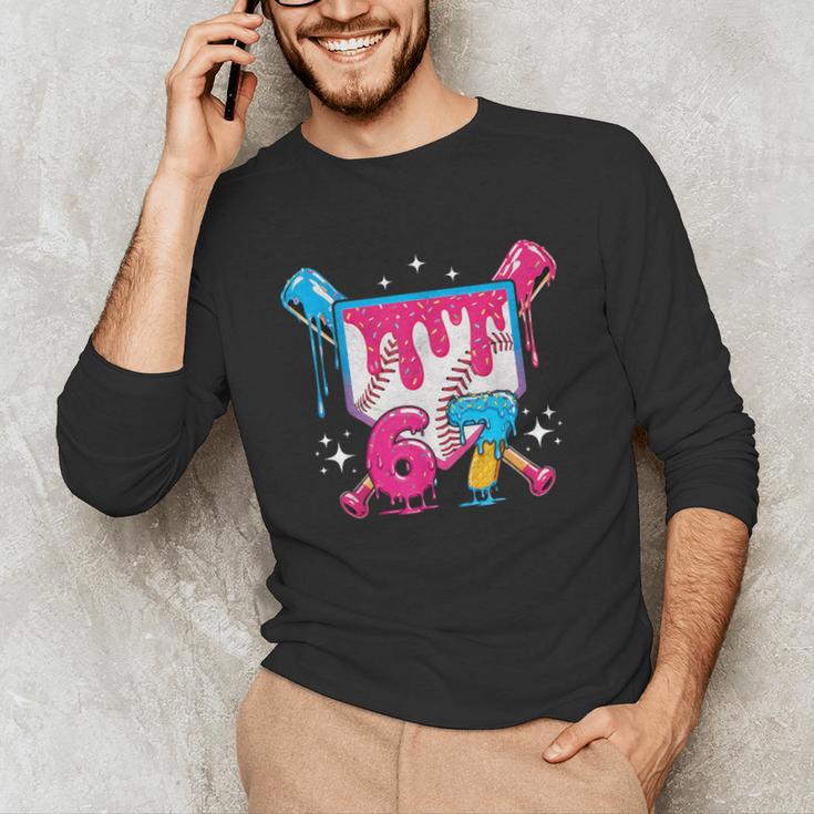 67 Six Seven Ice Cream Drip Baseball Boys Youth Unisex Long Sleeve T-Shirt 67 Six Seven Ice Cream Drip Baseball Boys Youth Unisex Long Sleeve T-Shirt