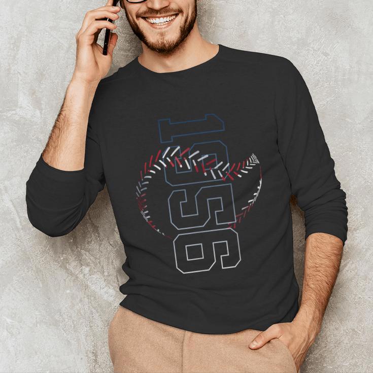 70 Years 1956 Baseball 70TH Birthday Unisex Long Sleeve T-Shirt 70 Years 1956 Baseball 70TH Birthday Unisex Long Sleeve T-Shirt