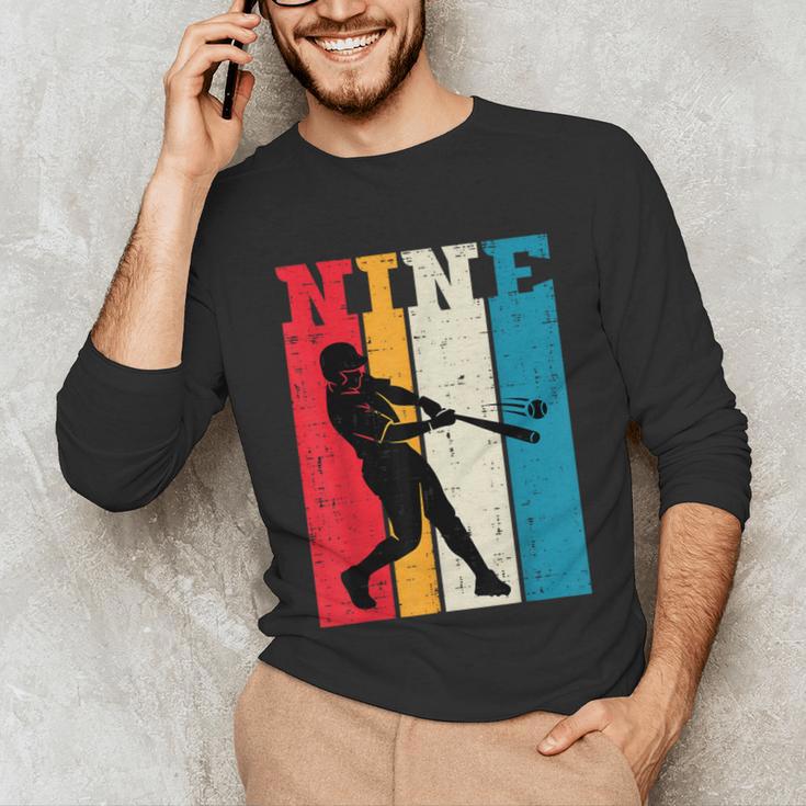 9th Birthday Nine Baseball Batter 9 Year Old Bday Boys Kids Unisex Long Sleeve T-Shirt 9th Birthday Nine Baseball Batter 9 Year Old Bday Boys Kids Unisex Long Sleeve T-Shirt