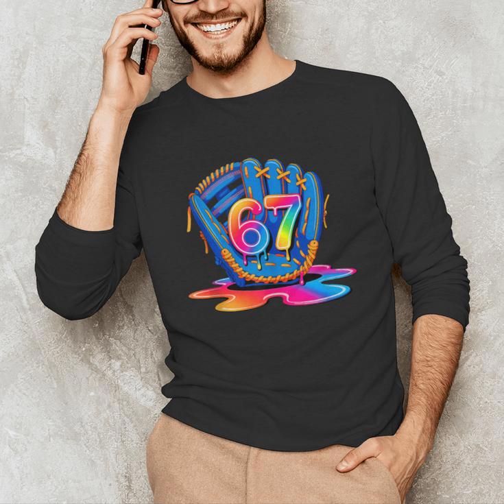 Baseball Drip Ice Cream 67 Lifestyle 101 Unisex Long Sleeve T-Shirt Baseball Drip Ice Cream 67 Lifestyle 101 Unisex Long Sleeve T-Shirt
