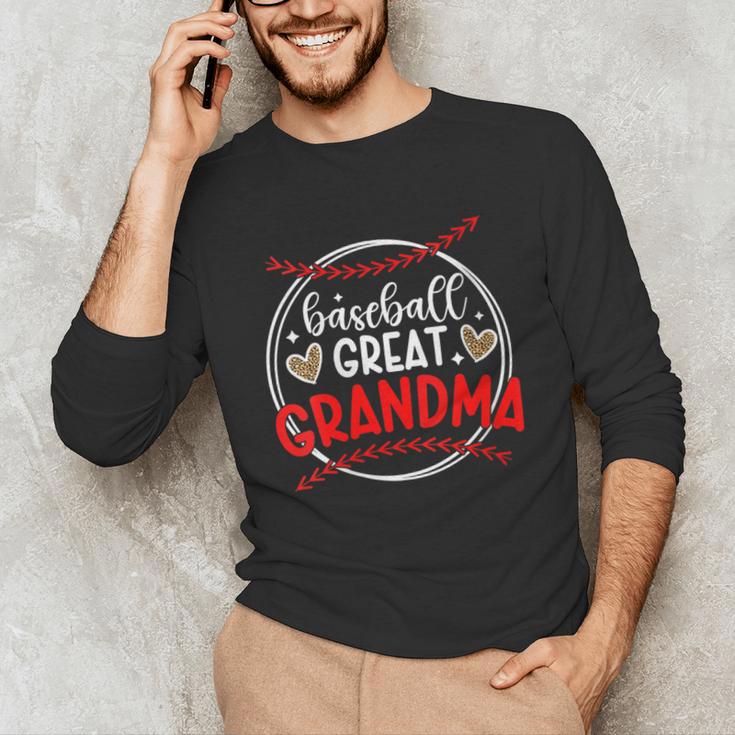 Baseball Great Grandma Of A Baseball Player Great Grandma Unisex Long Sleeve T-Shirt