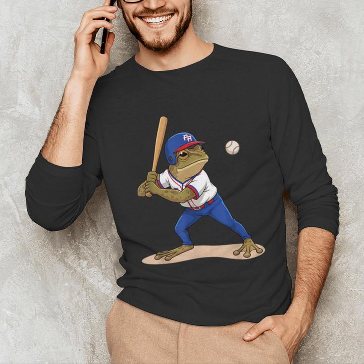 Baseball Puerto Rico Patriotic Flag Boricua Baseball Player Unisex Long Sleeve T-Shirt Baseball Puerto Rico Patriotic Flag Boricua Baseball Player Unisex Long Sleeve T-Shirt