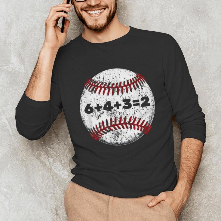 Baseball Red Stitches Sport Graphic 6432 Unisex Long Sleeve T-Shirt Baseball Red Stitches Sport Graphic 6432 Unisex Long Sleeve T-Shirt