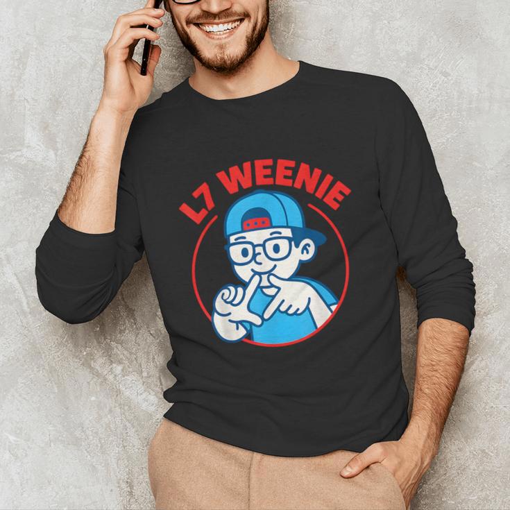 L7 Weenie Baseball Softball Unisex Long Sleeve T-Shirt L7 Weenie Baseball Softball Unisex Long Sleeve T-Shirt