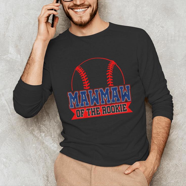 Mawmaw Rookie Of Year 1st Birthday Baseball Theme Matching Unisex Long Sleeve T-Shirt Mawmaw Rookie Of Year 1st Birthday Baseball Theme Matching Unisex Long Sleeve T-Shirt