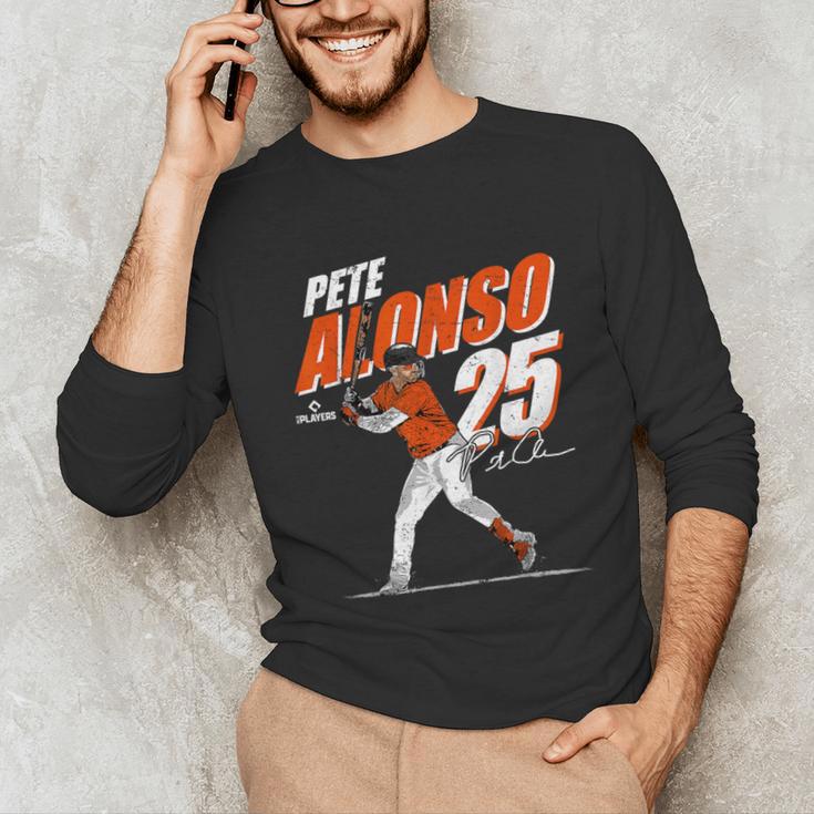 Pete Alonso Baltimore Baseball Players MLBPAL201M Unisex Long Sleeve T-Shirt Pete Alonso Baltimore Baseball Players MLBPAL201M Unisex Long Sleeve T-Shirt