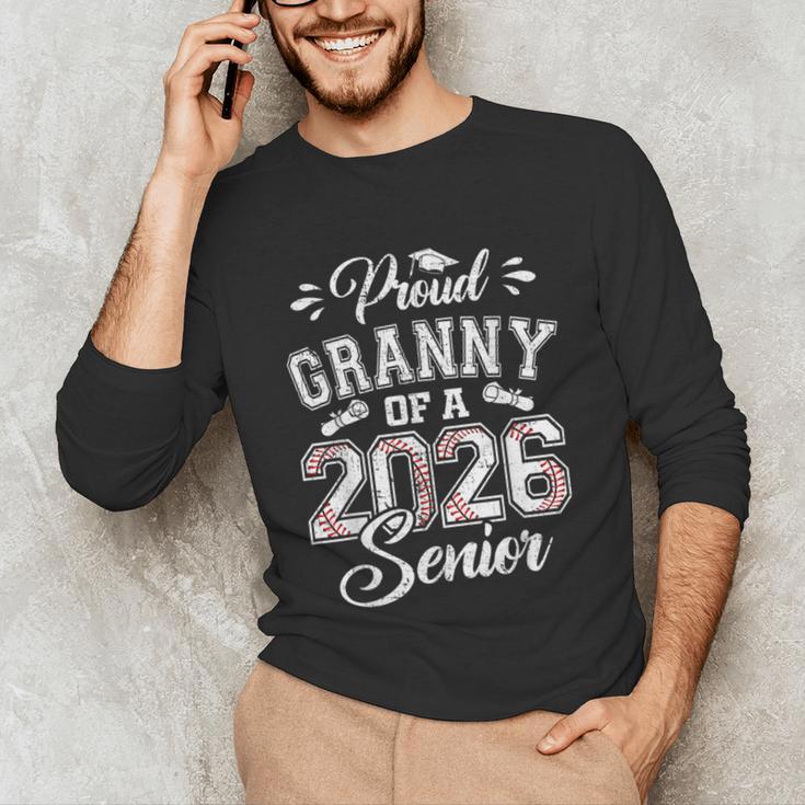 Proud Granny Of A 2026 Senior Baseball Graduate Unisex Long Sleeve T-Shirt Proud Granny Of A 2026 Senior Baseball Graduate Unisex Long Sleeve T-Shirt