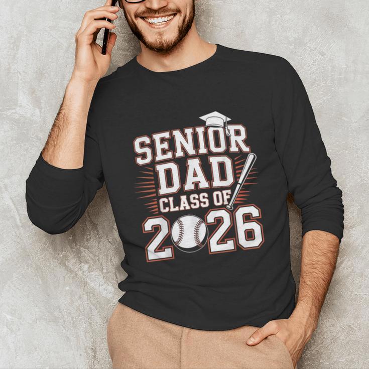 Senior Dad Class Of 2026 Graduate Baseball 2026 Graduation Unisex Long Sleeve T-Shirt Senior Dad Class Of 2026 Graduate Baseball 2026 Graduation Unisex Long Sleeve T-Shirt