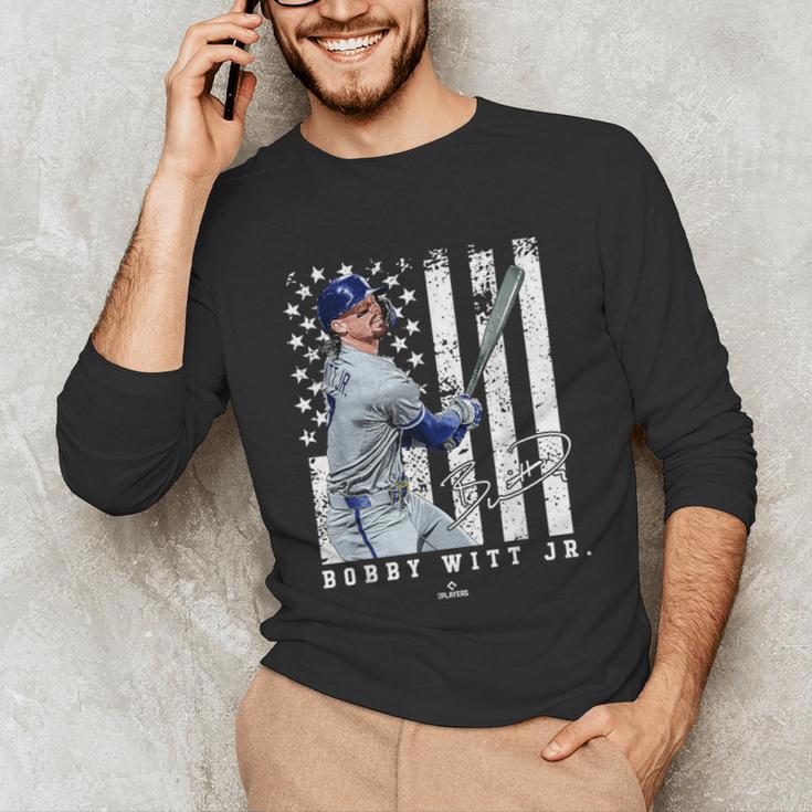 Show Your Pride Bobby WITT Jr Kansas City Baseball MLBPA Unisex Long Sleeve T-Shirt Show Your Pride Bobby WITT Jr Kansas City Baseball MLBPA Unisex Long Sleeve T-Shirt
