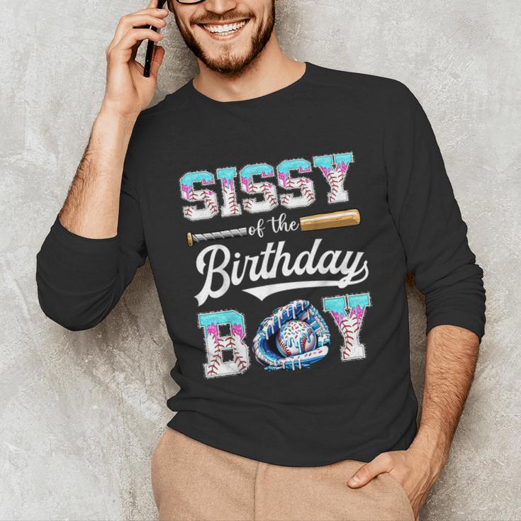 Sissy Of The Birthday Boy Baseball Ice Cream Drip Matching Unisex Long Sleeve T-Shirt Sissy Of The Birthday Boy Baseball Ice Cream Drip Matching Unisex Long Sleeve T-Shirt