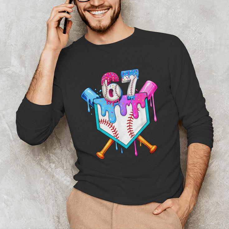 Six Seven Baseball Respect The Drip Boys Baseball Unisex Long Sleeve T-Shirt