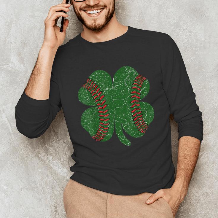 St Patricks Day Shamrock Baseball Saint Paddy's Unisex Long Sleeve T-Shirt St Patricks Day Shamrock Baseball Saint Paddy's Unisex Long Sleeve T-Shirt