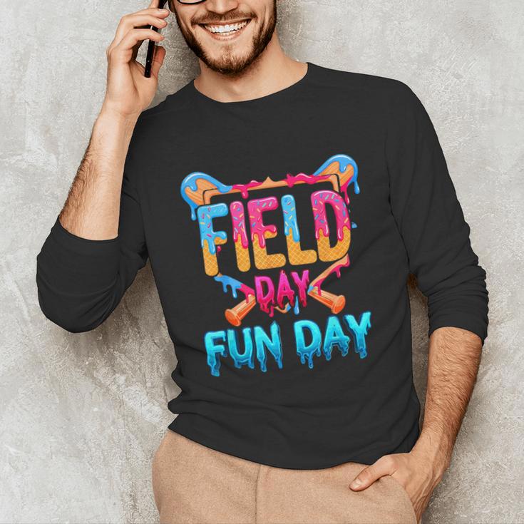 Teacher Kids Field Day 2026 Baseball Field Day Fun Day Unisex Long Sleeve T-Shirt Teacher Kids Field Day 2026 Baseball Field Day Fun Day Unisex Long Sleeve T-Shirt