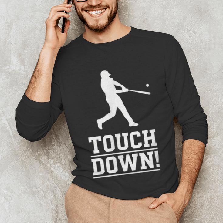 Touchdown Baseball Football Sports Unisex Long Sleeve T-Shirt