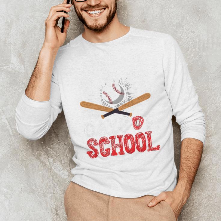 100 Days Of School Baseball 100 Days Smarter Boys Student Unisex Long Sleeve T-Shirt 100 Days Of School Baseball 100 Days Smarter Boys Student Unisex Long Sleeve T-Shirt