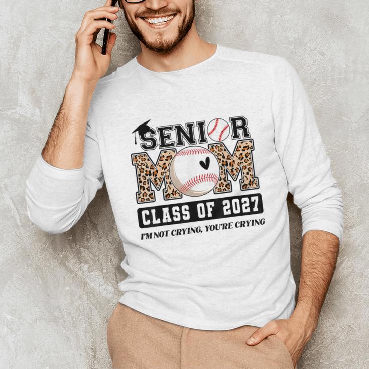 Baseball Senior Class Of 2027 Senior 2027 Graduation Women Unisex Long Sleeve T-Shirt Baseball Senior Class Of 2027 Senior 2027 Graduation Women Unisex Long Sleeve T-Shirt