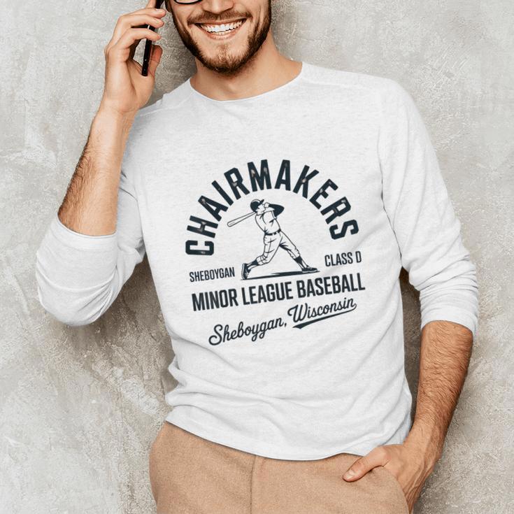 Chairmakers Sheboygan Minor League Baseball Unisex Long Sleeve T-Shirt Chairmakers Sheboygan Minor League Baseball Unisex Long Sleeve T-Shirt