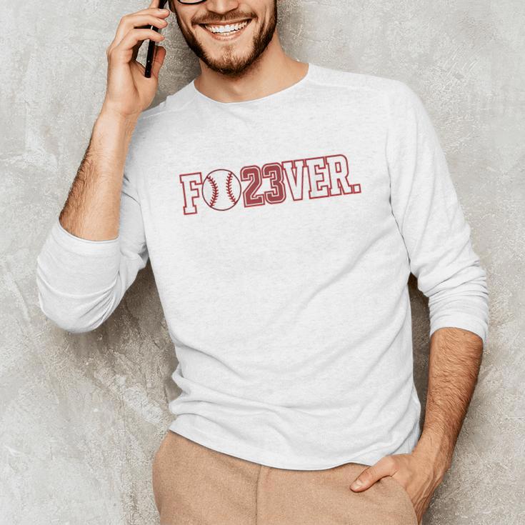Fo23ver Baseball Sports Fan 23 Forever Unisex Long Sleeve T-Shirt Fo23ver Baseball Sports Fan 23 Forever Unisex Long Sleeve T-Shirt