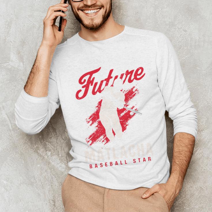 Future Matlacha Baseball Star Baseball Player Sports Theme Premium Tri-Blend Unisex Long Sleeve T-Shirt