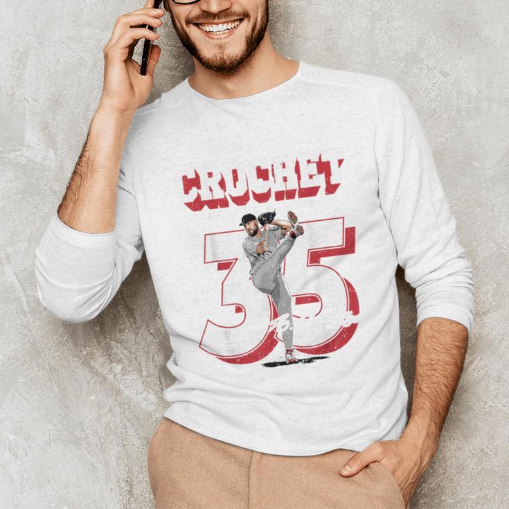 Garrett Crochet Boston Baseball Players MLBGCR201M Unisex Long Sleeve T-Shirt Garrett Crochet Boston Baseball Players MLBGCR201M Unisex Long Sleeve T-Shirt