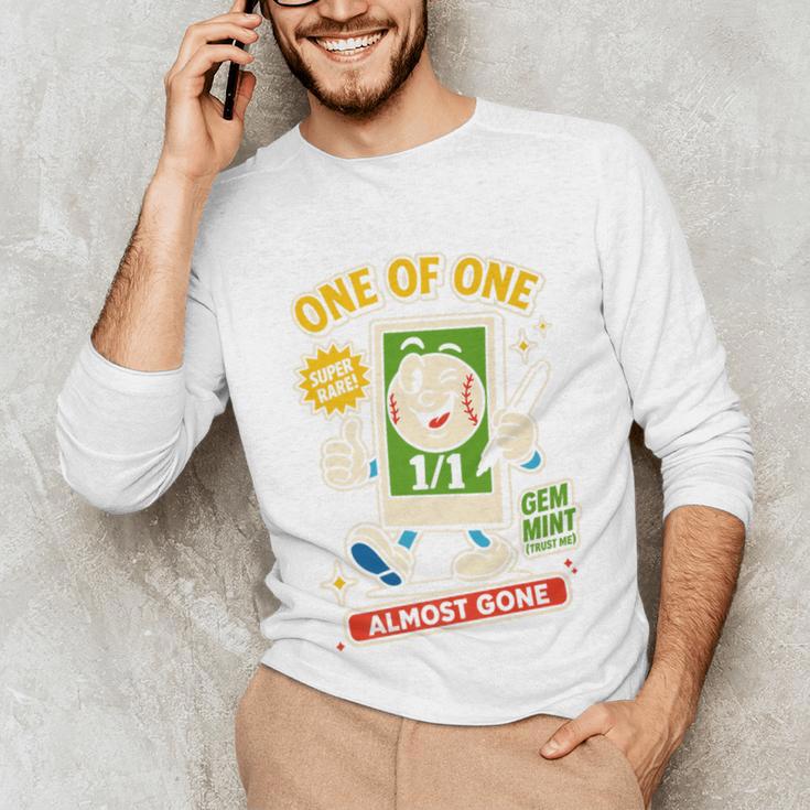 Hobby Trading Card Parody Humor 11 Baseball Cards Collector Premium Unisex Long Sleeve T-Shirt Hobby Trading Card Parody Humor 11 Baseball Cards Collector Premium Unisex Long Sleeve T-Shirt