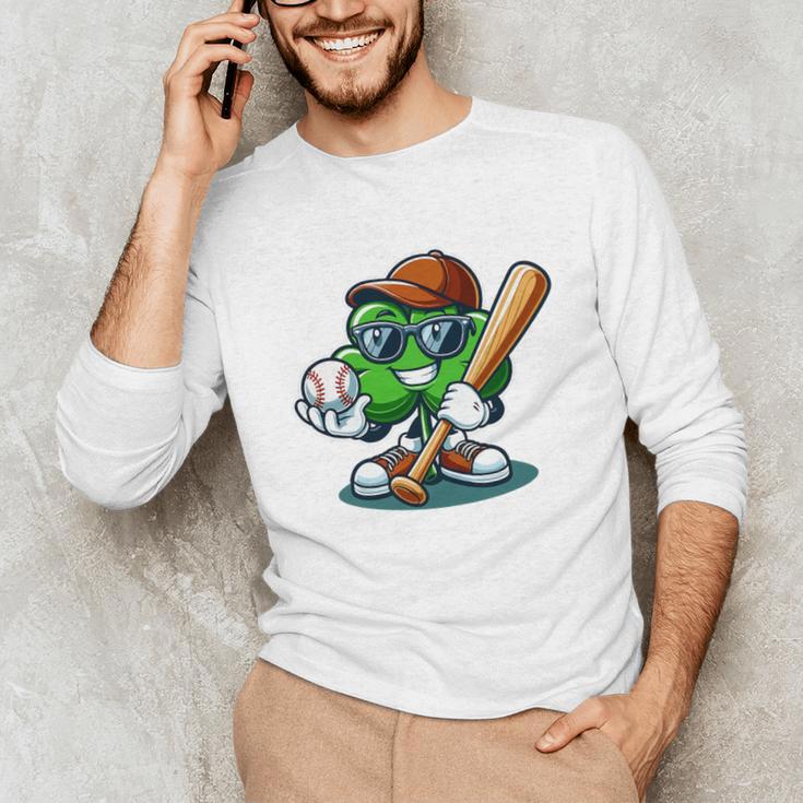 Shamrock Baseball St Patrick's Day Kids Boys Toddlers Premium Tri-Blend Unisex Long Sleeve T-Shirt Shamrock Baseball St Patrick's Day Kids Boys Toddlers Premium Tri-Blend Unisex Long Sleeve T-Shirt