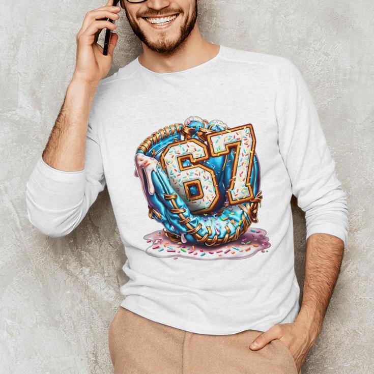 Six Seven Baseball Lifestyle 67 Meme Gen Alpha Slang Premium Tri-Blend Unisex Long Sleeve T-Shirt Six Seven Baseball Lifestyle 67 Meme Gen Alpha Slang Premium Tri-Blend Unisex Long Sleeve T-Shirt