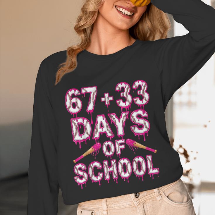 100 Days Of School Baseball Boys Six Seven Drip 100th Day Unisex Long Sleeve T-Shirt 100 Days Of School Baseball Boys Six Seven Drip 100th Day Unisex Long Sleeve T-Shirt