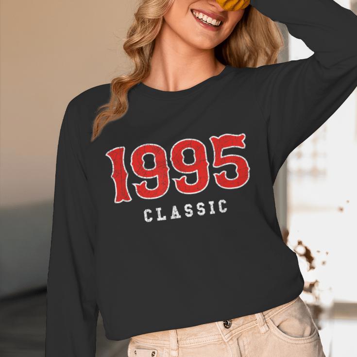 30 Year Old 1995 Classic Baseball Fan 30th Birthday Unisex Long Sleeve T-Shirt