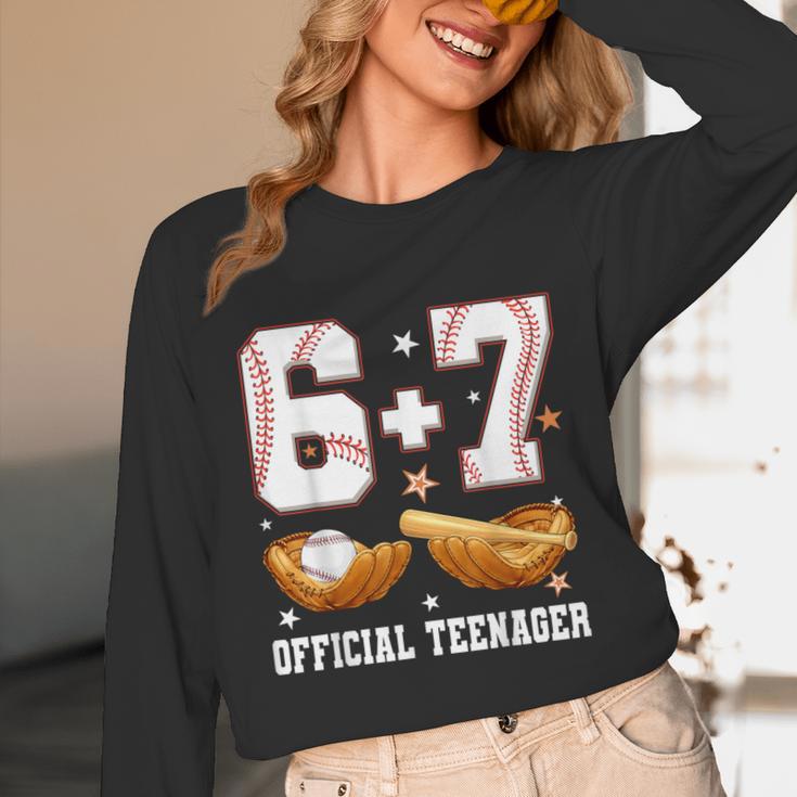 67 13 Year Old Official Teenager Baseball Boy 13th Birthday Unisex Long Sleeve T-Shirt 67 13 Year Old Official Teenager Baseball Boy 13th Birthday Unisex Long Sleeve T-Shirt