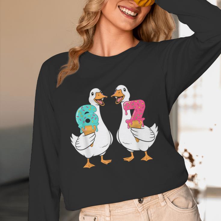 67 Baseball Ice Cream Drip Goose Six Seven Meme Unisex Long Sleeve T-Shirt 67 Baseball Ice Cream Drip Goose Six Seven Meme Unisex Long Sleeve T-Shirt