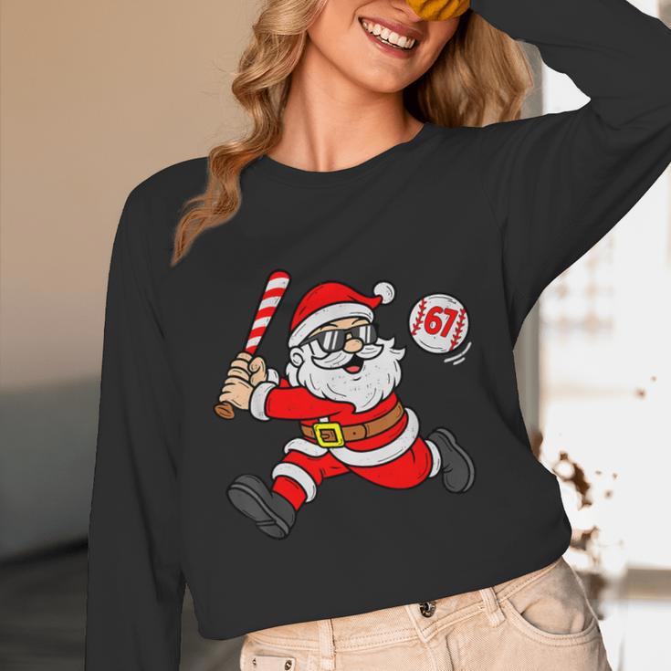 67 Baseball Santa Six Seven Meme Christmas Sport Men Boy Kid Unisex Long Sleeve T-Shirt 67 Baseball Santa Six Seven Meme Christmas Sport Men Boy Kid Unisex Long Sleeve T-Shirt