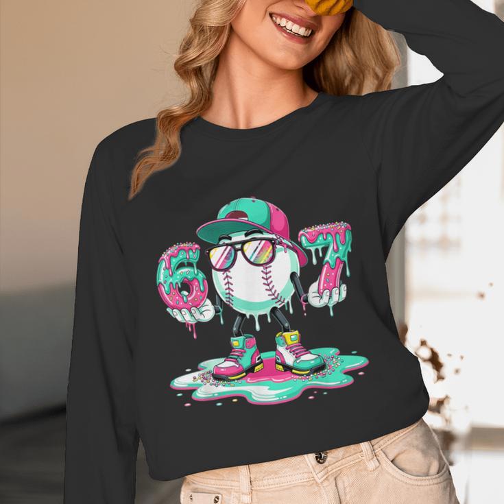67 Meme Six Seven 6 7 Meme Baseball Ice Cream Drip Unisex Long Sleeve T-Shirt 67 Meme Six Seven 6 7 Meme Baseball Ice Cream Drip Unisex Long Sleeve T-Shirt