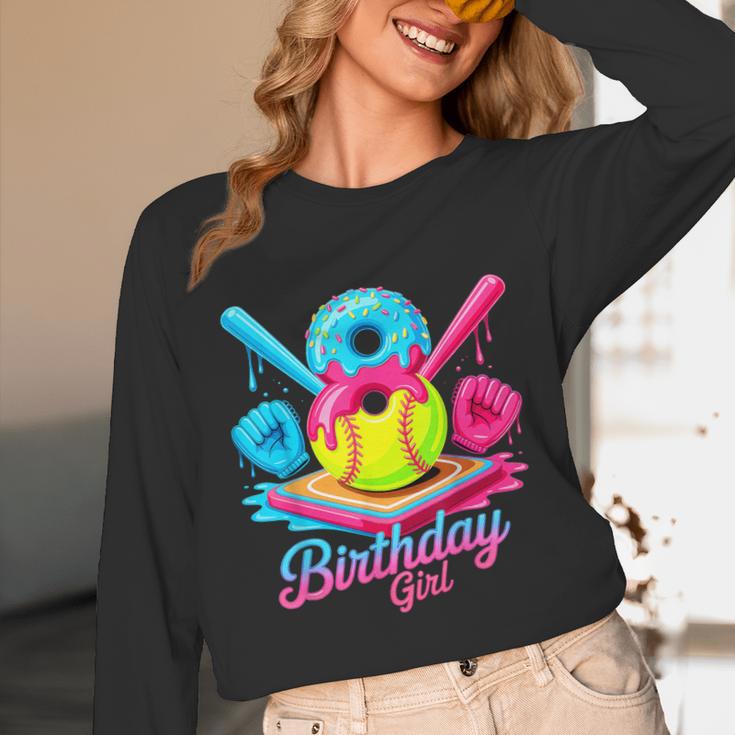 8th Birthday Baseball Ice Cream Drip 8 Years Old Girls B-Day Unisex Long Sleeve T-Shirt 8th Birthday Baseball Ice Cream Drip 8 Years Old Girls B-Day Unisex Long Sleeve T-Shirt