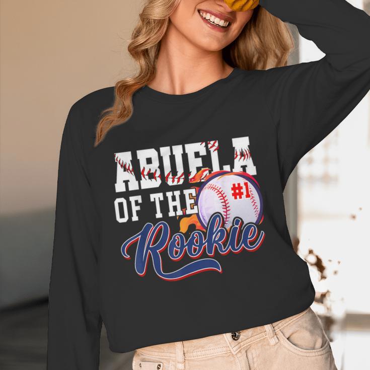 Abuela Rookie Of Year 1st Birthday Baseball Theme Matching Unisex Long Sleeve T-Shirt Abuela Rookie Of Year 1st Birthday Baseball Theme Matching Unisex Long Sleeve T-Shirt